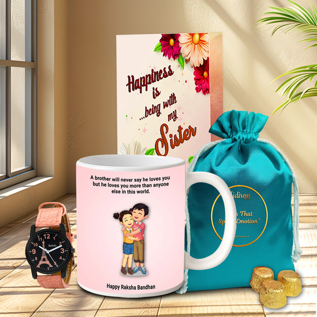 Rakhi Return Gift Combo for Sister – Rakhi sweet treats, Dessert gift Raksha Bandhan, Rakhi chocolate combo