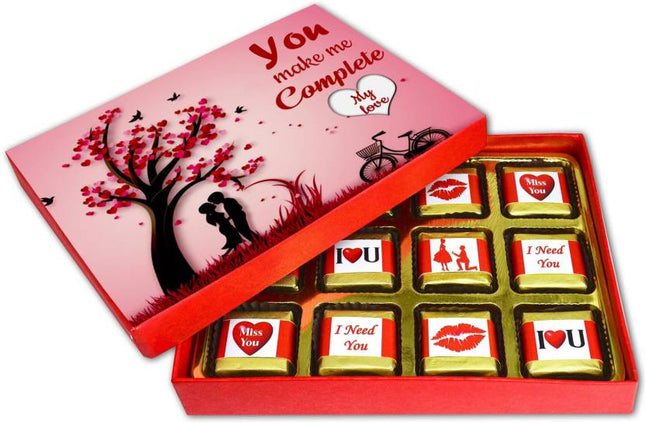 Romantic Chocolate Gift, Ceramic Coffee Mug For your Any Special Person Ceramic Gift Box  (Multicolor)