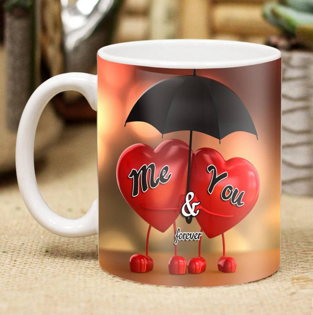 Valentine gift set featuring premium chocolates, a romantic printed mug, and a soft cushion – perfect for expressing love to your partner.