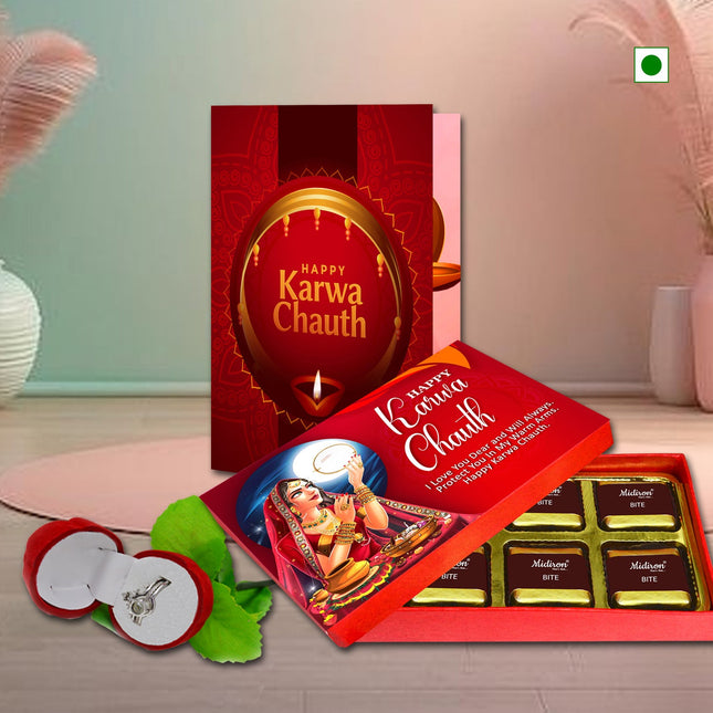 Karwa Chauth Gift for Her - Karwa Chauth Romantic Gift Ideas, Karwa Chauth Gift Hamper for Wife