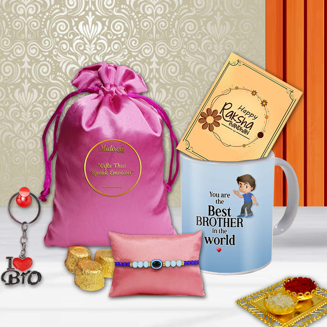 Colorful rakhi for cheerful celebration,Stonework rakhi with fine thread,Traditional rakhi with fusion style,Rakhi with creative artistic work