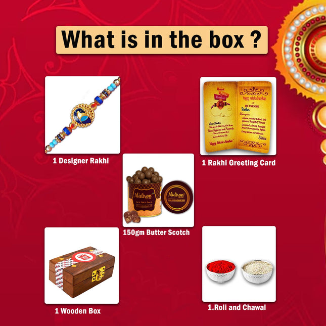 Raksha Bandhan Gift For Brother - Rakhi Gift Hamper For Brother, Rakhi Gift Ideas For Brother, Rakhi For Brother