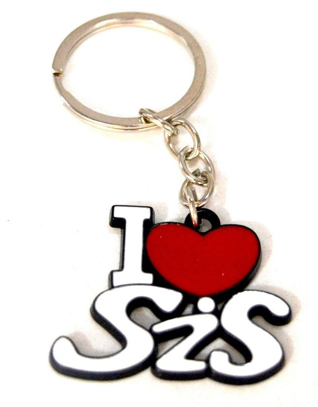 key chain for sister 
rakhi gift for sister