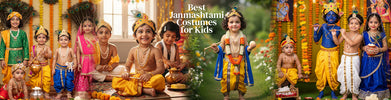 Best Janmashtami Costumes for Kids - Dress Up Your Little Krishna