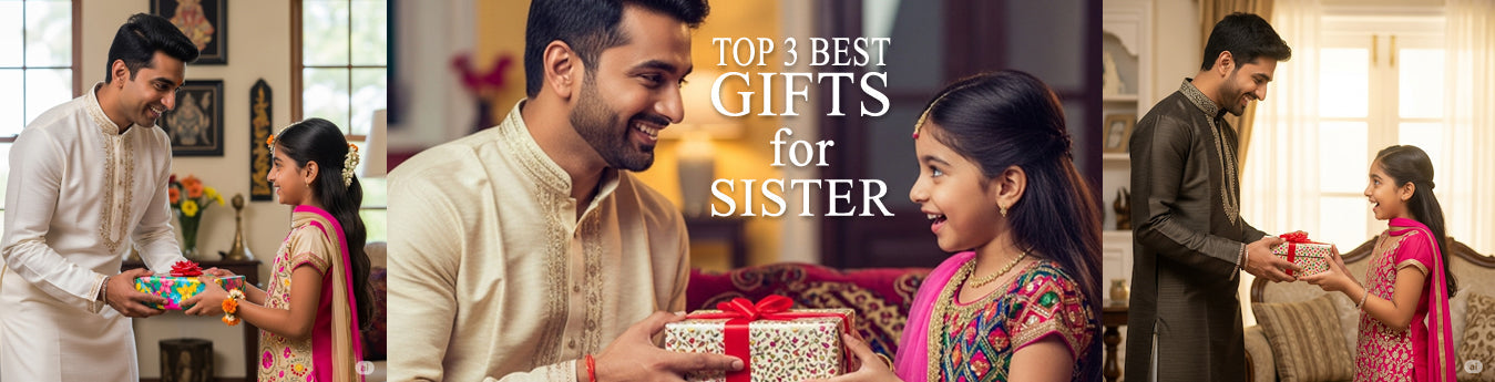 Top 3 Raksha Bandhan Gift for Sister to Make Her Feel Truly Loved