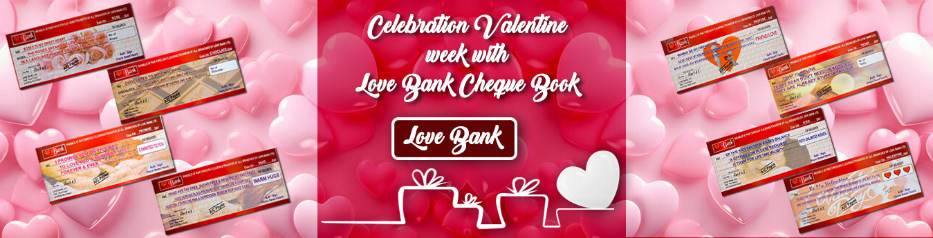 A Love Cheque Book: The Perfect Romantic Valentine’s Day Gift for Her