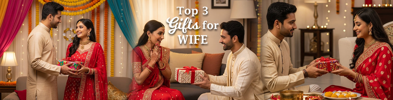 Top 3 Gifts for Wife on Karwa Chauth