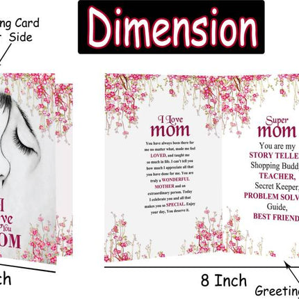 Mother's Day Dry Fruits Hamper with Greeting Card, Eye Mask, and Teddy - Unique Gifts for Mom