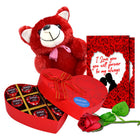 Valentine’s Gift Hamper for Girlfriend, Boyfriend, Rose Day, Chocolate Day, Hug Day Gift - Midiron