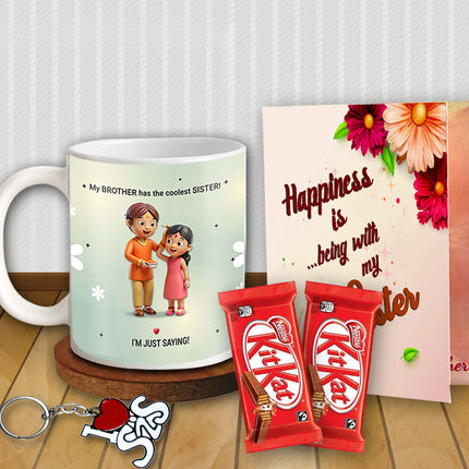 Return Gift for Sister on Raksha Bandhan - Gift Set Combo, Festival Day Pack, Rakhi Gift Box