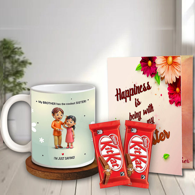 Best Return Present from Brother for Bhai Dooj, Rakhi or Any Celebration