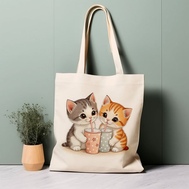 Spacious Canvas Tote Bag for Women, Hand Bag with Waterproof Inner Fabric, 1 Main Zipper Pocket, Perfect for Office & Shopping