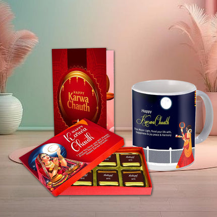 Karwa Chauth Chocolate Gift Ideas - Romantic Chocolate Surprise, Karwa Chauth Sweet Hamper