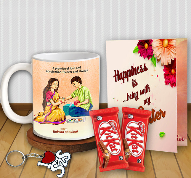 Gift for Sister on Festival - Return Gift Combo for Rakhi, Raksha Bandhan Celebration Pack