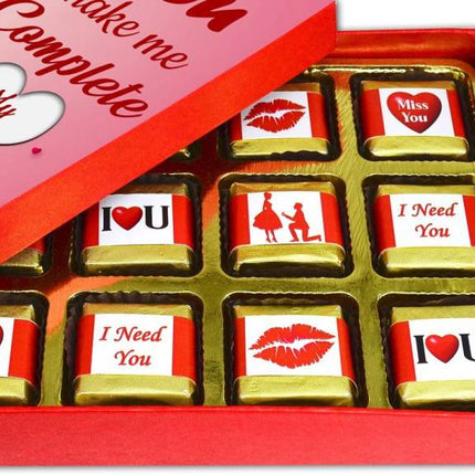 Special Chocolate Gift Box for Girlfriend, Wife, Boyfriend, Husband