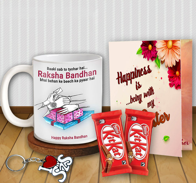 Return Gift Pack for Sister - Rakhi Special Gift, Raksha Bandhan Gift Box, Sister Festival Combo