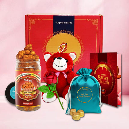 Romantic Gifts Box For Your Wife – Best Gift My Wife, Karwa Chauth Special Gift For Wife From Husband