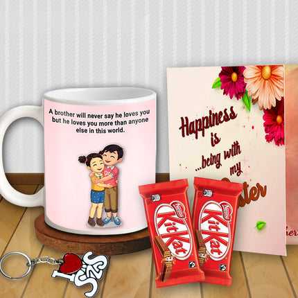 Rakhi Festival Gift for Sister - Return Gift Set, Celebration Combo Box, Traditional Gift Pack