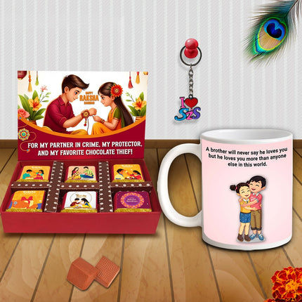 Rakhi Gift Hamper for Sister – Raksha Bandhan Hampers, Rakshabandhan Rakhi, Cute Rakhi Gift For Sister