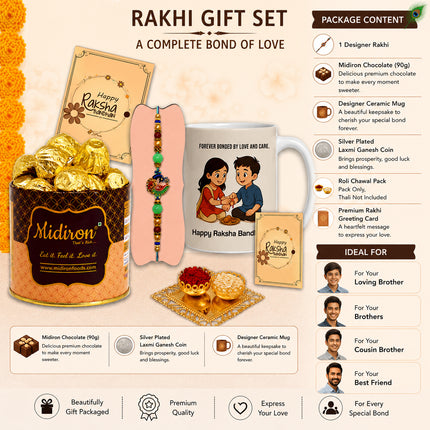 rakhi gift combo with chocolates, best rakhi gifts for bhaiya, raksha bandhan chocolate hamper online, designer rakhi with gift pack, rakhi and chocolate gift set, festive chocolate gift hamper, rakhi gift for brother with chocolates, raksha bandhan gift ideas for brother, premium chocolate box for rakhi, rakhi celebration gift hamper, rakhi gift box for bhai, rakhi gifting collection online, chocolate hamper for raksha bandhan, rakhi combo pack for brothers, rakhi gift with greeting card