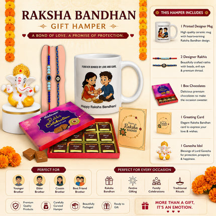 designer rakhi gift collection, rakhi gift pack online india, best chocolate gift for brother, raksha bandhan surprise gift, rakhi festival chocolate box, brother sister rakhi gift set, luxury rakhi chocolate hamper, rakhi gift basket for brother, handmade rakhi gift combo, raksha bandhan celebration hamper, chocolate gift pack for rakhi, traditional rakhi and chocolate combo, rakhi special gift hamper, rakhi gift ideas for brother, premium festive gift box, raksha bandhan gift collection, buy rakhi gifts
