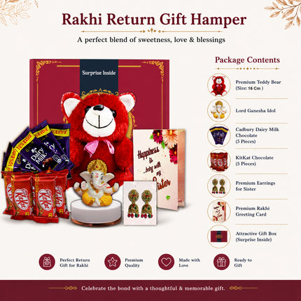 designer rakhi gift collection, rakhi gift pack online india, best chocolate gift for brother, raksha bandhan surprise gift, rakhi festival chocolate box, brother sister rakhi gift set, luxury rakhi chocolate hamper, rakhi gift basket for brother, handmade rakhi gift combo, raksha bandhan celebration hamper, chocolate gift pack for rakhi, traditional rakhi and chocolate combo, rakhi special gift hamper, rakhi gift ideas for brother, premium festive gift box, raksha bandhan gift collection, buy rakhi gifts