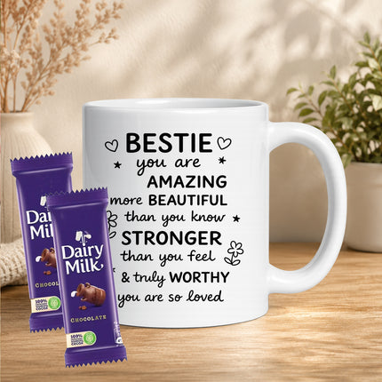 friend cup, best friend mug, bestie mug, coffee mug gift for friend, chocolate gift for friend, friendship chocolate gift, mug and chocolate combo, coffee mug with chocolate, friendship day chocolate combo, friendship day gift box, friendship gift pack, friendship day surprise gift, friendship day present, cute friendship gift, friendship celebration gift, gift for male friend, gift for female friend, gift for bestie, gift for best friend girl, gift for best friend boy, friendship day return gift