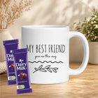 friend cup, best friend mug, bestie mug, coffee mug gift for friend, chocolate gift for friend, friendship chocolate gift, mug and chocolate combo, coffee mug with chocolate, friendship day chocolate combo, friendship day gift box, friendship gift pack, friendship day surprise gift, friendship day present, cute friendship gift, friendship celebration gift, gift for male friend, gift for female friend, gift for bestie, gift for best friend girl, gift for best friend boy, friendship day return gift