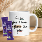 friend cup, best friend mug, bestie mug, coffee mug gift for friend, chocolate gift for friend, friendship chocolate gift, mug and chocolate combo, coffee mug with chocolate, friendship day chocolate combo, friendship day gift box, friendship gift pack, friendship day surprise gift, friendship day present, cute friendship gift, friendship celebration gift, gift for male friend, gift for female friend, gift for bestie, gift for best friend girl, gift for best friend boy, friendship day return gift
