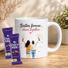friend cup, best friend mug, bestie mug, coffee mug gift for friend, chocolate gift for friend, friendship chocolate gift, mug and chocolate combo, coffee mug with chocolate, friendship day chocolate combo, friendship day gift box, friendship gift pack, friendship day surprise gift, friendship day present, cute friendship gift, friendship celebration gift, gift for male friend, gift for female friend, gift for bestie, gift for best friend girl, gift for best friend boy, friendship day return gift