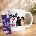 friend cup, best friend mug, bestie mug, coffee mug gift for friend, chocolate gift for friend, friendship chocolate gift, mug and chocolate combo, coffee mug with chocolate, friendship day chocolate combo, friendship day gift box, friendship gift pack, friendship day surprise gift, friendship day present, cute friendship gift, friendship celebration gift, gift for male friend, gift for female friend, gift for bestie, gift for best friend girl, gift for best friend boy, friendship day return gift