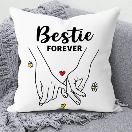 friendship gift cushion, friendship gift pillow, cute friendship cushion, premium friendship pillow, friendship soft cushion, Best Friend Gift, bestie gift, bestie cushion, bestie pillow, BFF gift, gift for bestie, gift for male friend, gift for female friend, school friend gift, college friend gift, office friend gift, colleague gift, roommate gift, friendship appreciation gift, thank you gift for friend,