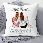 friendship gift cushion, friendship gift pillow, cute friendship cushion, premium friendship pillow, friendship soft cushion, Best Friend Gift, bestie gift, bestie cushion, bestie pillow, BFF gift, gift for bestie, gift for male friend, gift for female friend, school friend gift, college friend gift, office friend gift, colleague gift, roommate gift, friendship appreciation gift, thank you gift for friend,