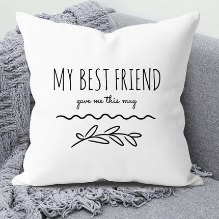 friendship gift cushion, friendship gift pillow, cute friendship cushion, premium friendship pillow, friendship soft cushion, Best Friend Gift, bestie gift, bestie cushion, bestie pillow, BFF gift, gift for bestie, gift for male friend, gift for female friend, school friend gift, college friend gift, office friend gift, colleague gift, roommate gift, friendship appreciation gift, thank you gift for friend,