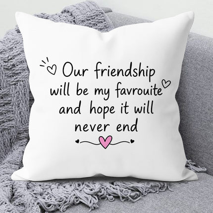 friendship gift cushion, friendship gift pillow, cute friendship cushion, premium friendship pillow, friendship soft cushion, Best Friend Gift, bestie gift, bestie cushion, bestie pillow, BFF gift, gift for bestie, gift for male friend, gift for female friend, school friend gift, college friend gift, office friend gift, colleague gift, roommate gift, friendship appreciation gift, thank you gift for friend,