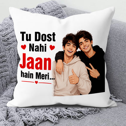 friendship gift cushion, friendship gift pillow, cute friendship cushion, premium friendship pillow, friendship soft cushion, Best Friend Gift, bestie gift, bestie cushion, bestie pillow, BFF gift, gift for bestie, gift for male friend, gift for female friend, school friend gift, college friend gift, office friend gift, colleague gift, roommate gift, friendship appreciation gift, thank you gift for friend,