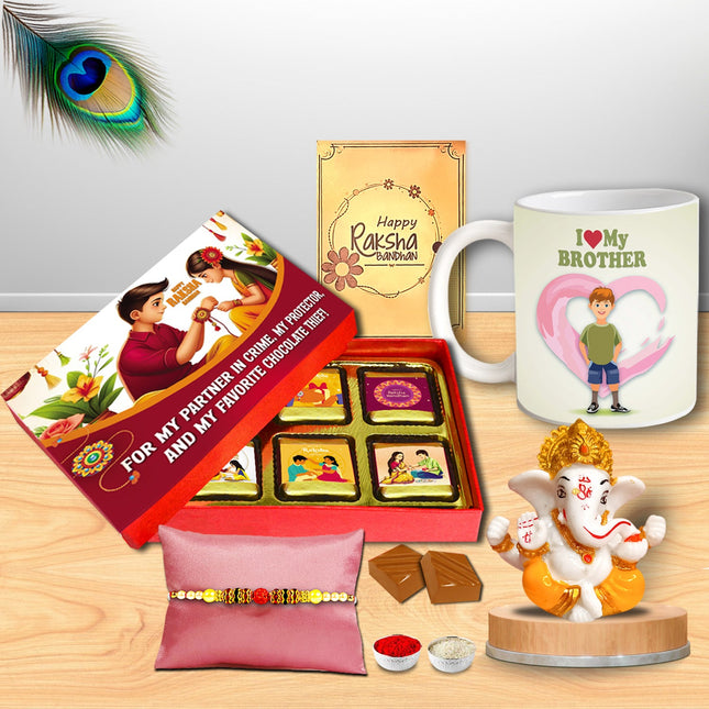Best Gift For Brother On Rakhi – Rakhi For Brother Gift, Rakhi Combo For Brother, Rakhi Gift Hampers For Brother