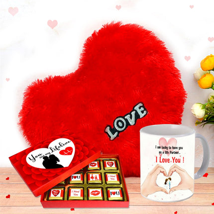 Karwa Chauth Romantic Gift for Her - Karwa Chauth Expression of Love, Karwa Chauth Surprise Plan Giftt