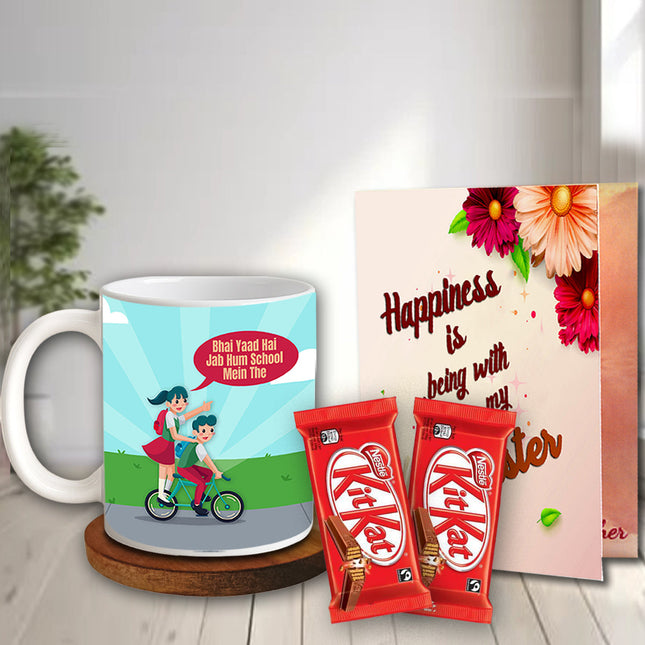 Best Return Present from Brother – Rakhi Gift for Sister – Unique Birthday Gift for Sister for Family Celebrations