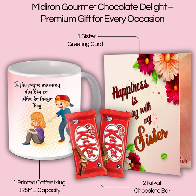 Rakhi Gift Box for Sister - Return Gift for Sister, Gift on Raksha Bandhan