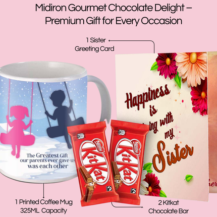 Raksha Bandhan Return Gift - Gift Box for Sister, Gift for Sister on Festival