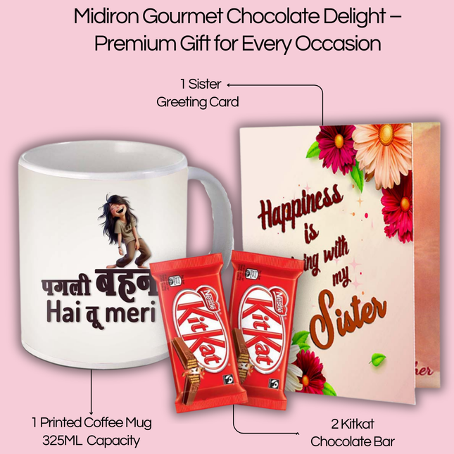 Return Gift for Sister - Rakhi Celebration Gift, Gift for Sister on Occasion