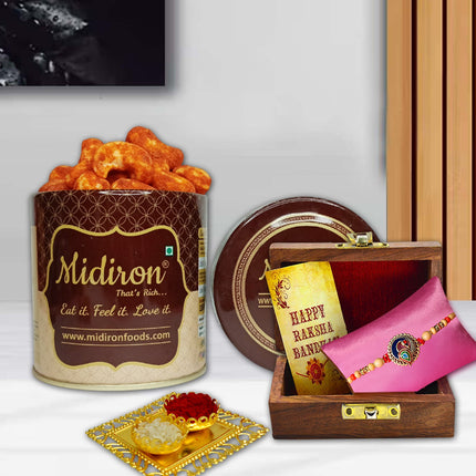 Rakhi Gift Hampers For Brother – Rakhi Gift For Brother Combo, Rakhi Set For Brother, Rakhi And Gift For Brother