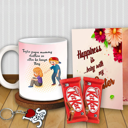 Return Gift for Sister on Festival - Rakhi Combo Gift Set, Celebration Gift Box, Raksha Bandhan Present