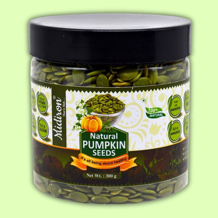 Rich in Zinc & Powerhouse of Nutrients Pumpkin Seeds  (300 g) - Midiron