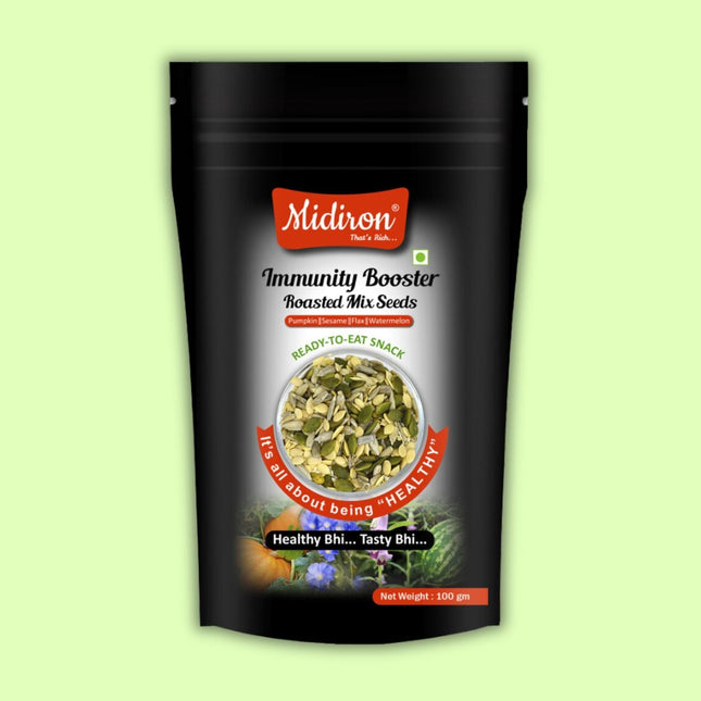 Immunity Booster Roasted Mix Seeds | Super Seeds-4 100 mg - Midiron