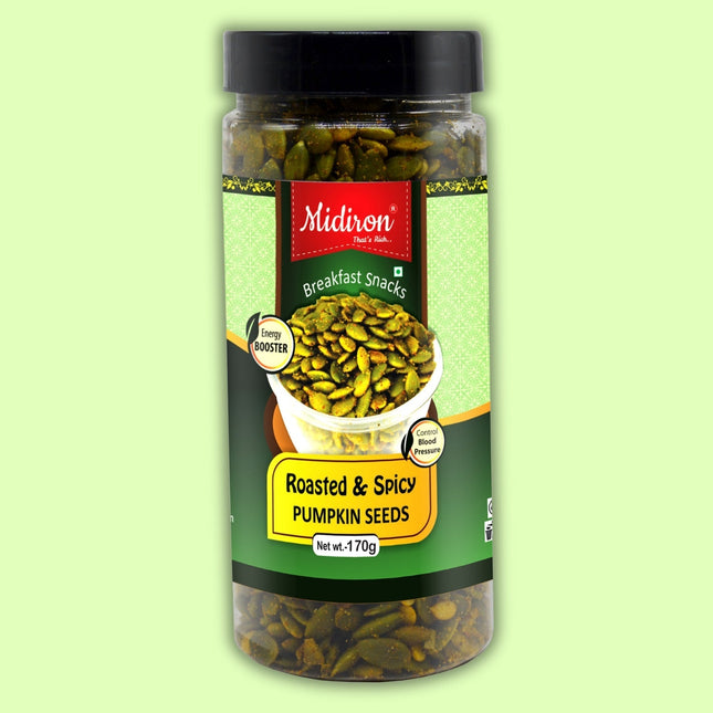 Roasted Spicy Pumpkin Seed 170gm - Midiron