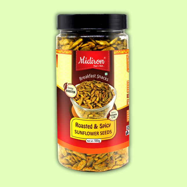 Roasted Sunflower Seeds Sunflower Seeds  (550 g) - Midiron