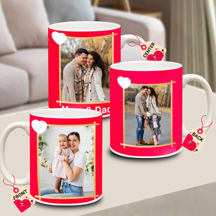 Personalized photo coffee mug, custom coffee mug, add your picture, unique keepsake, gift for girlfriend, gift for wife, gift for boyfriend, gift for husband, durable ceramic mug, customizable design, thoughtful gift, photo mug for loved ones.