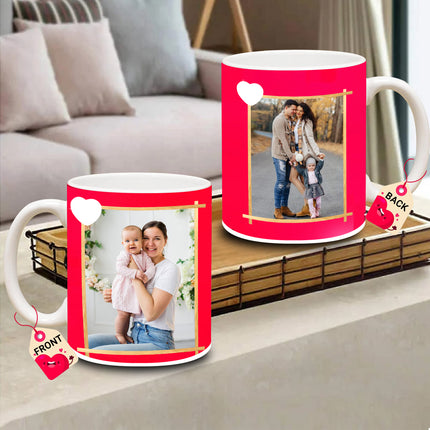 Personalized photo coffee mug, custom coffee mug, add your picture, unique keepsake, gift for girlfriend, gift for wife, gift for boyfriend, gift for husband, durable ceramic mug, customizable design, thoughtful gift, photo mug for loved ones.